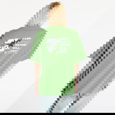 Tričko BAPE Bape Sta Ape Face Relaxed Fit Tee Zelené | 001TEL801321MGRN, 2