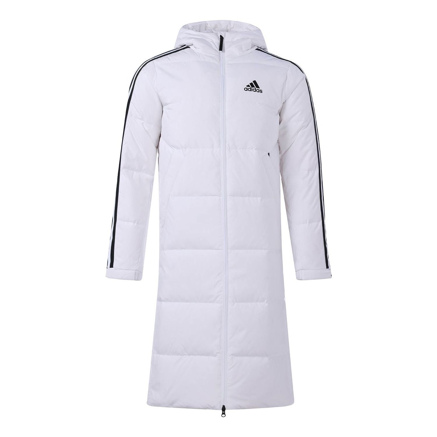 Prešívaná bunda adidas Originals 3ST Long Down Jacket Biela | H20762, 0