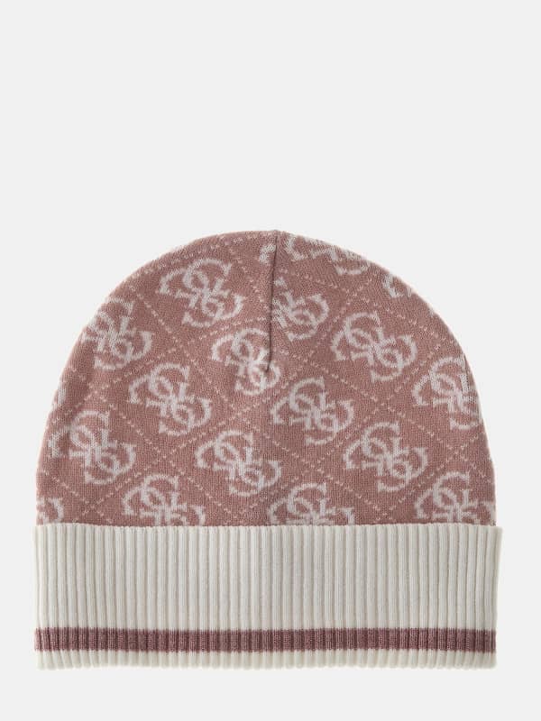Kulicha GUESS 4G Logo Beanie Ružová | AW9979WOL01, 0