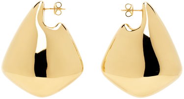 Náušnice Bottega Veneta Large Fin Earrings Metalická | 786206 VAHU0, 0