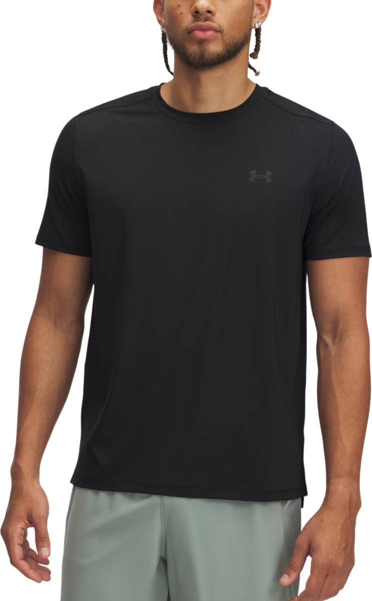 Tričko Under Armour Launch Elite Short Sleeve T-Shirt Čierna | 1389802-001