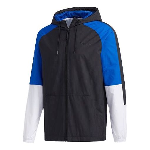 Vetrovka adidas Originals Men's WB2 Hooded Windbreaker Jacket Modrá | FN6436