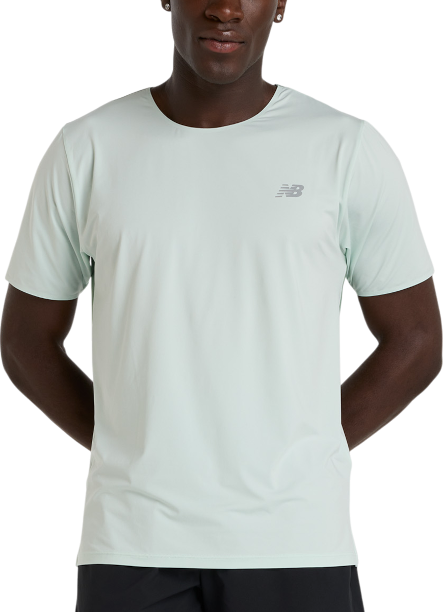 Tričko New Balance New Balance Race Day T-Shirt Zelené | mt43213-cys, 0