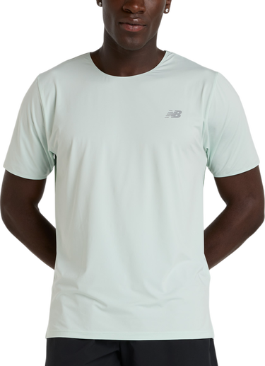 Tričko New Balance New Balance Race Day T-Shirt Zelené | mt43213-cys, 0