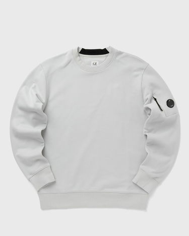 Mikina C.P. Company C.P. Company Diagonal Raised Fleece Crew Neck Lens Sweatshirt Šedá | 18CMSS023A005086W-800, 0