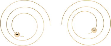 Náušnice Alaïa ALAÏA Thin Spiral Earrings Metalická | AA2B128LA043, 0