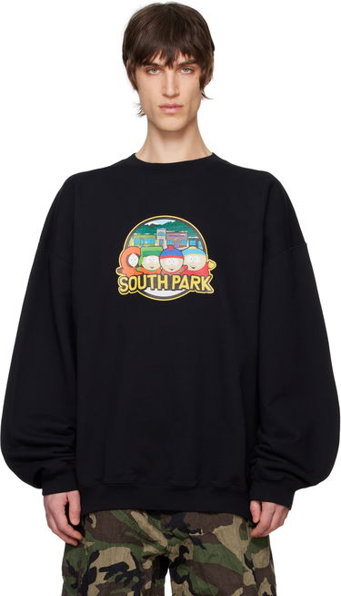Mikina VETEMENTS Vetements Runway 'South Park' Oversized Sweatshirt Čierna | UA66CW610B, 0