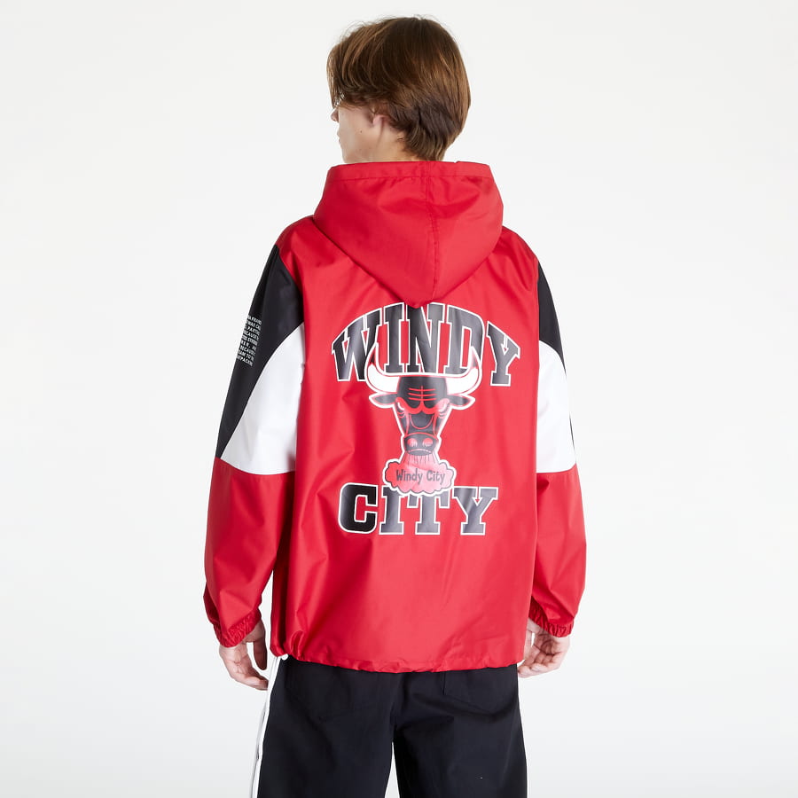 Vetrovka Mitchell & Ness NBA Team Origins Pullover Anorak Červená | OJPO5033-CBUYYPPPSCAR, 1
