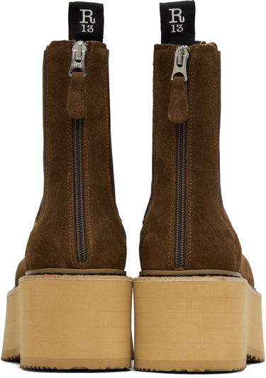 Oblečenie R13 R13 Double Stack Chelsea Boots Hnedá | R13S0245-07, 1