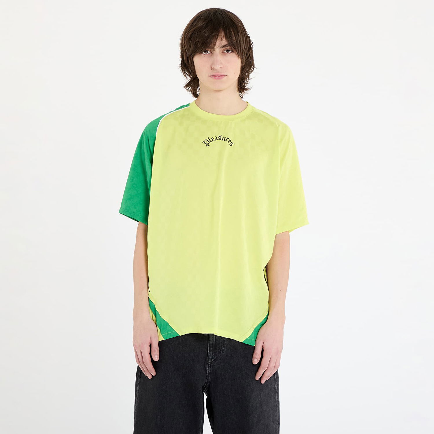 Tričko Pleasures Pleasures Late Sport T-Shirt Zelené | P25SP028 YELLOW, 0