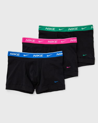 Boxerky Nike E-DAY COTTON STRETCH TRUNK 3 PACK Čierna | 0000KE1008MTO, 0