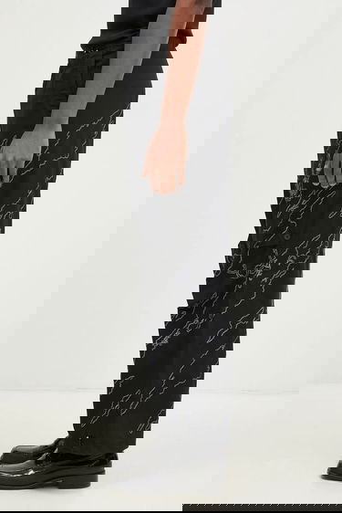 Nohavice Maharishi Embroidered Pants Dpm: Sparse Bonsai Snopants Čierna | 5340.BLACK, 1