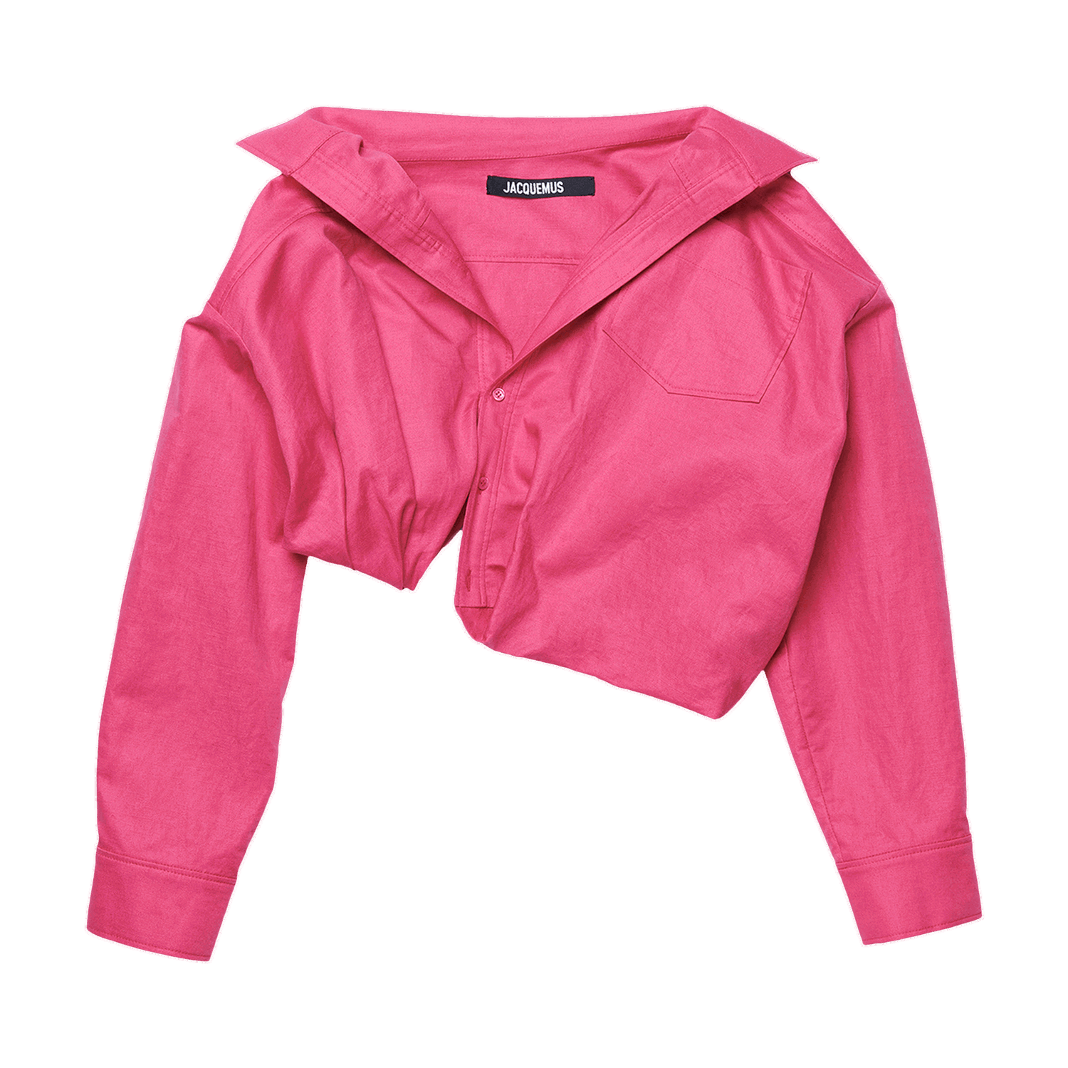 Košeľa Jacquemus La Chemise Mejean Blouse Ružová | 213SH101 1064 430, 0
