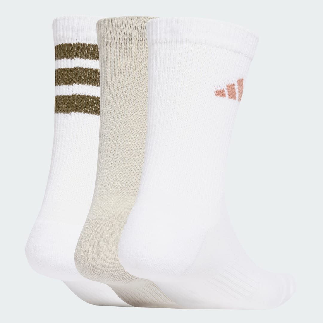 Ponožky adidas Performance 3 Pairs Logo Crew Socks Rôznofarebný | JD5830, 0
