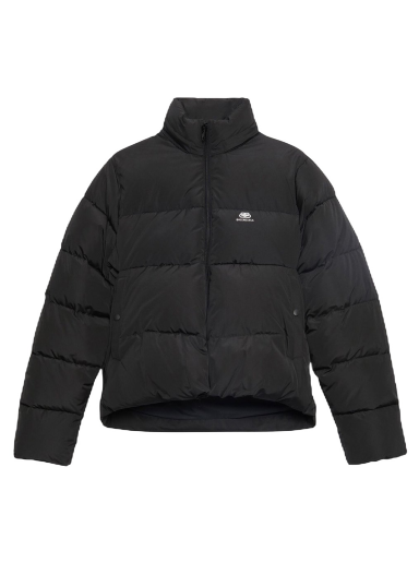 Prešívaná bunda Balenciaga C-Shape Puffer Jacket Čierna | 601763TYD361000