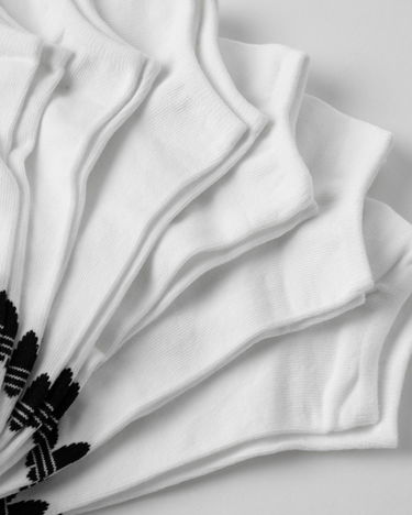 Ponožky adidas Originals Trefoil Liner Socks –⁠ 6 pack Biela | IJ5623, 2