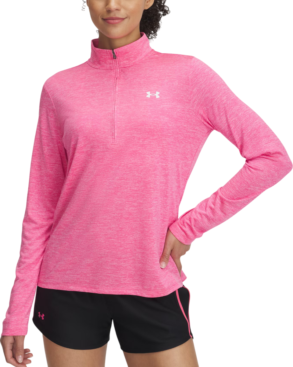 Sveter Under Armour Under Armour Tech 1/2 Zip Twist Top Ružová | 1384225-672, 0
