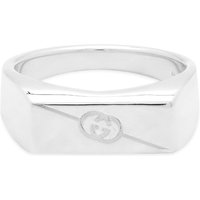 Prsteň Gucci Tag Interlocking G Ring "Sterling Silver" Metalická | YBC774038001, 1