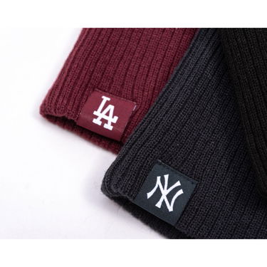 Kulicha New Era MLB Essential Skully Beanie LA Dodgers One Size Vínová | 60691106, 5