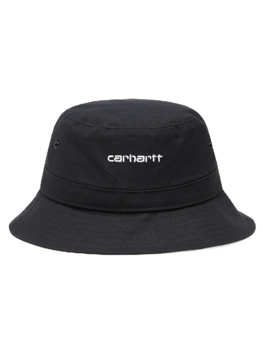 Klobúk Carhartt WIP Script Bucket Hat Čierna | I029937.0D2XX