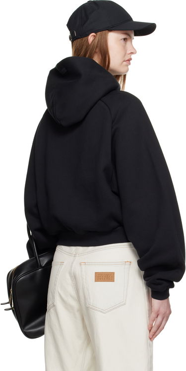 Mikina Fear of God Fear of God ESSENTIALS Fleece Raglan Hoodie Čierna | 192SP257820FW, 2