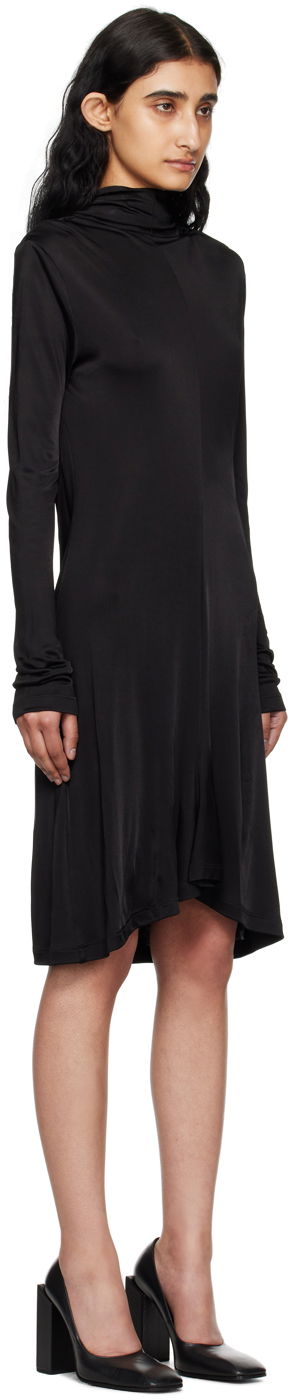 Šaty Helmut Lang Helmut Lang Cowl Neck Midi Dress Čierna | O05HW601, 1