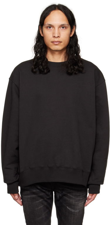 Sveter We11done We11done Crewneck Sweatshirt Čierna | WD-TS3-22-747-U-BK, 0