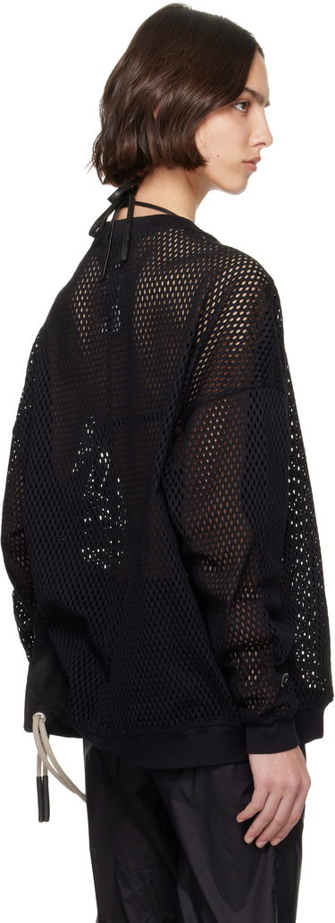 Sveter Rick Owens Rick Owens Champion Edition Jumbo Mesh Sweatshirt Čierna | CW01E1670 CHONET, 2