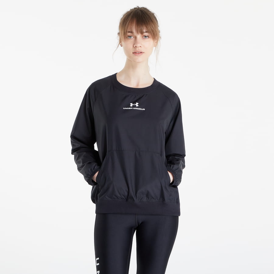 Mikina Under Armour Rush Woven Crew Čierna | 1369850-001, 0