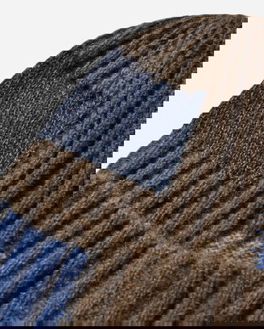 Kulicha KAPITAL Wool Patchwork Ribbed Knit Beanie Rôznofarebný | EK-1510XH GRAY, 5