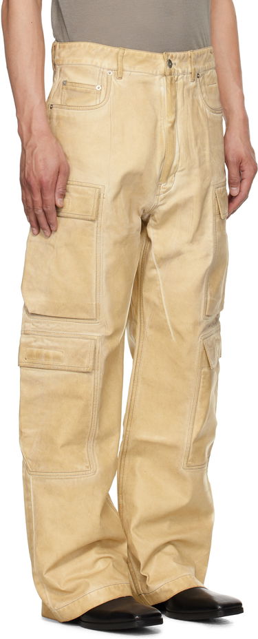 Cargo nohavice Rick Owens Rick Owens DRKSHDW Hollywood Double Cargo Pants Čierna | DU01E3361 DCF, 4