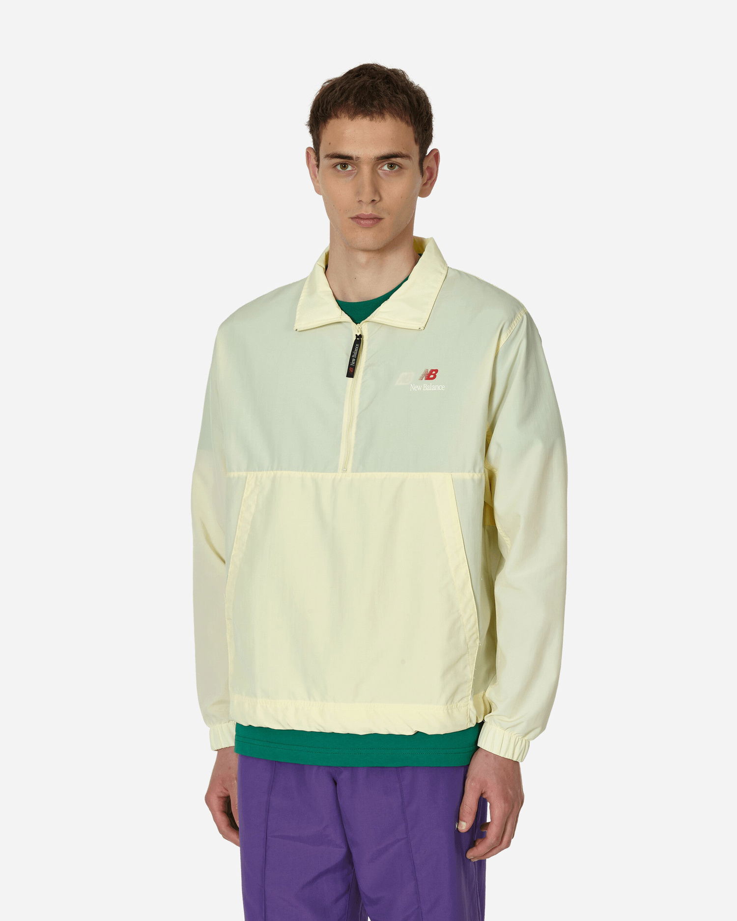 Vetrovka New Balance MADE in USA Quarter Zip Jacket Dawn Glow Žltá | MJ31540DGL, 0