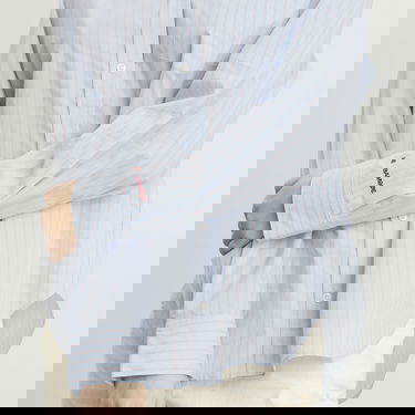 Košeľa Samsoe Samsoe Salova Stripe Shirt Modrá | F25400059-CLR002401, 5