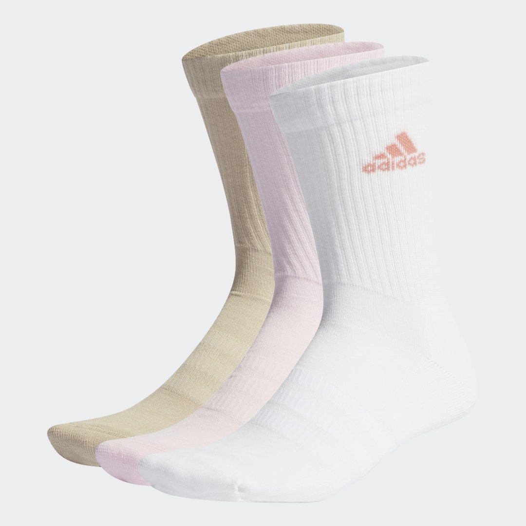 Cushioned Crew Socks - 3 pack