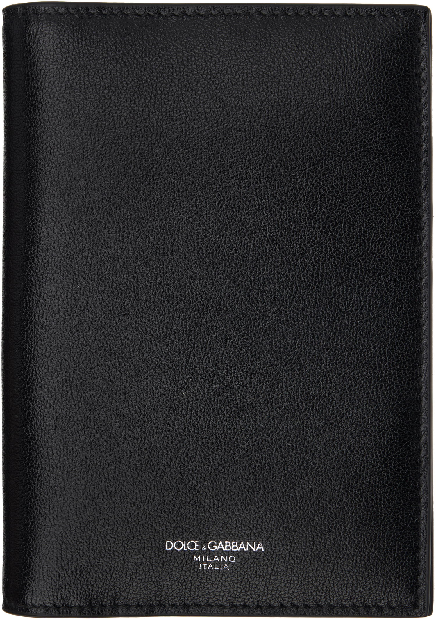 Peňaženka Dolce & Gabbana Dolce&Gabbana Calfskin Passport Holder Čierna | BP2215AV956, 0