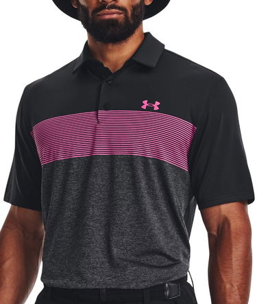 Polo tričko Under Armour UA Playoff 3.0 Stripe Vínová | 1378676-003, 0