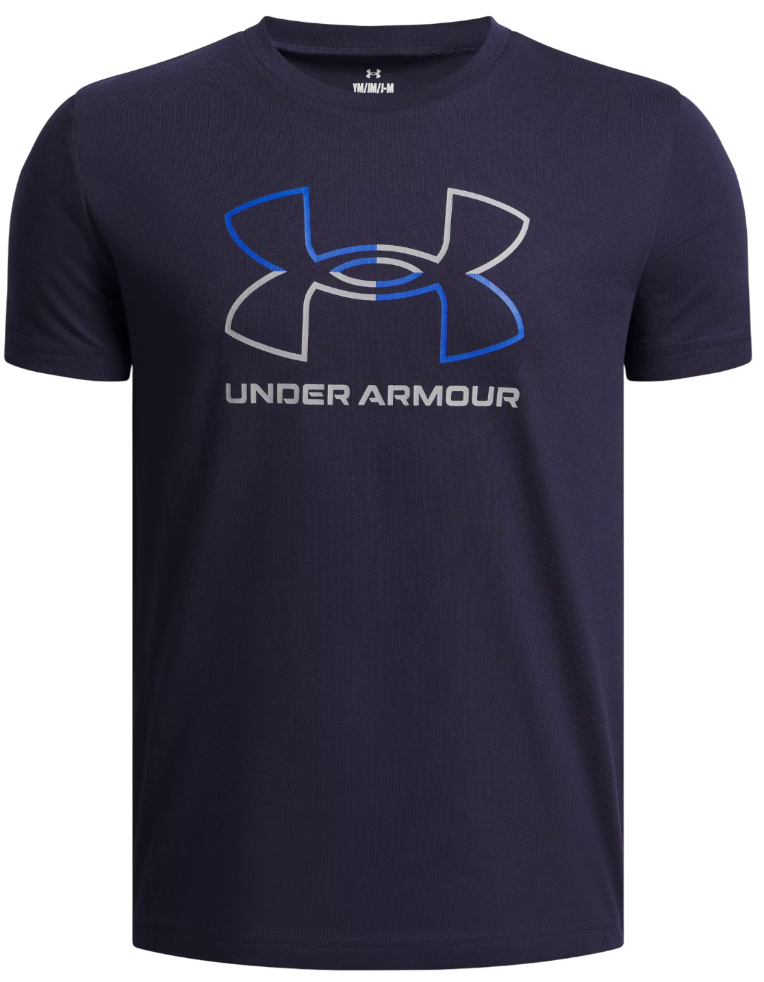 Tričko Under Armour GL Foundation Short Sleeve T-Shirt with Split Outline Logo Navy | 6005010-410, 0