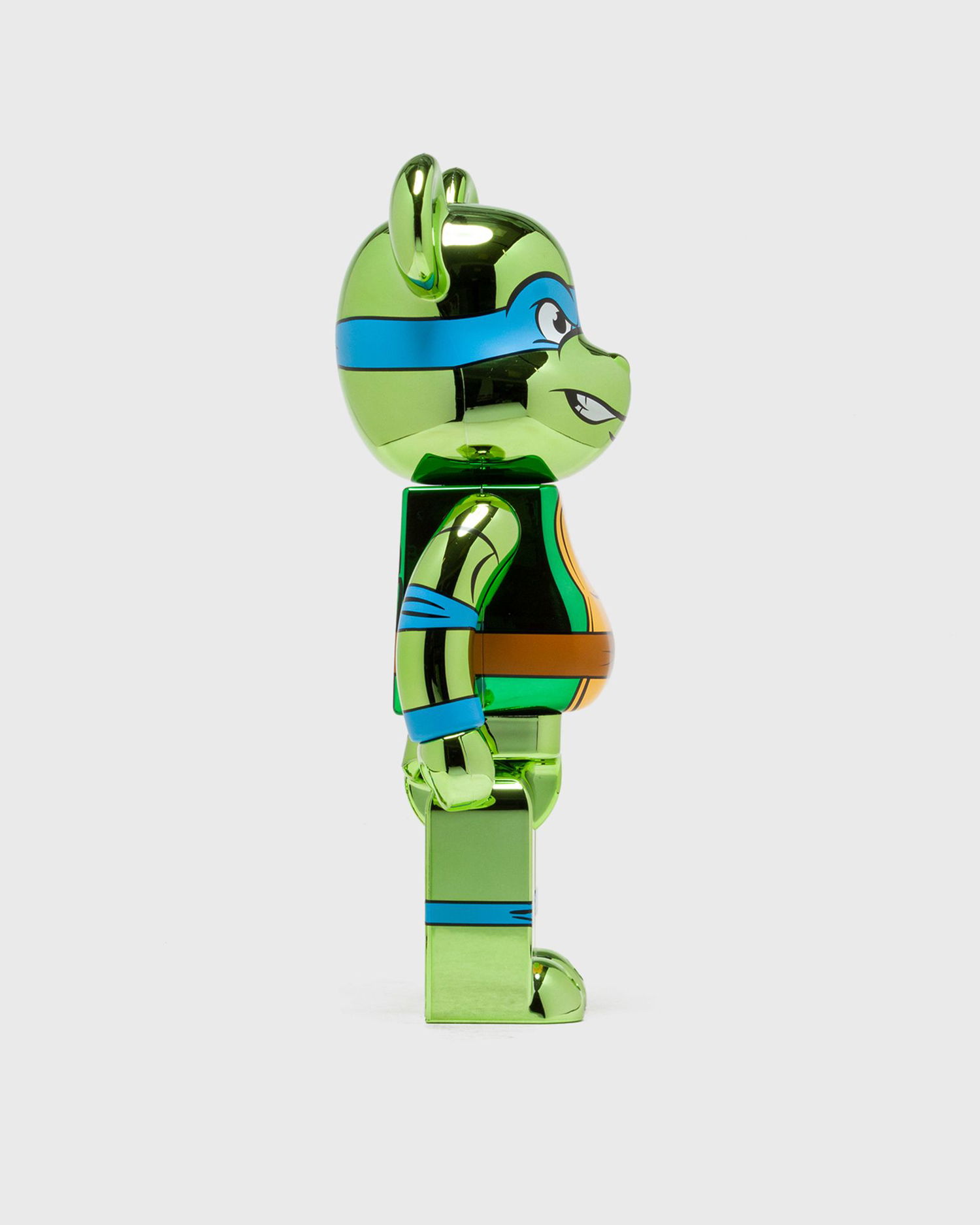 Zberateľské Medicom Toy TMNT LEONARDO CHROME 1000% BE@RBRICK Figure Zelené | MED1686, 1
