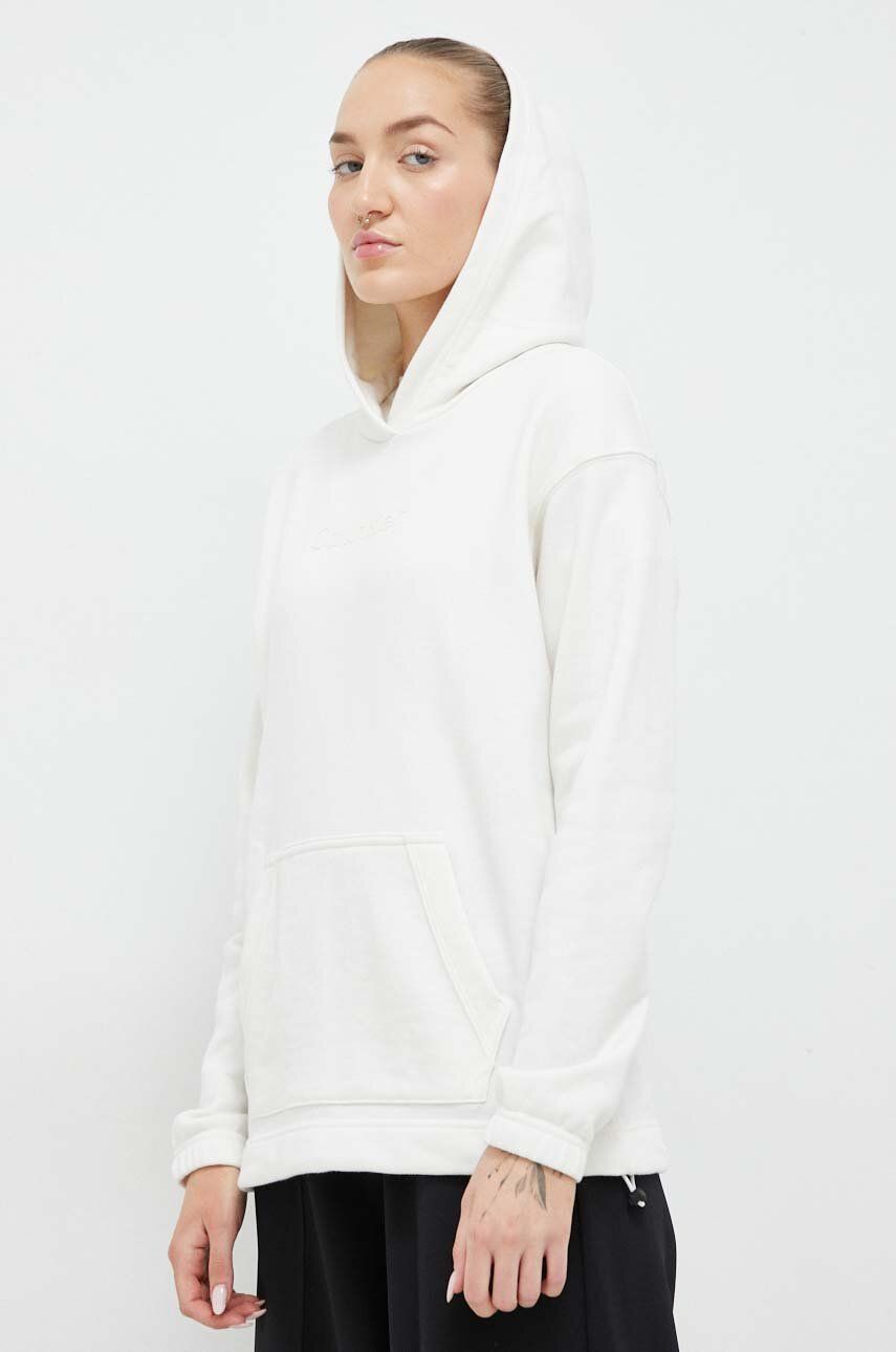 Mikina CALVIN KLEIN Cotton Terry Hoodie Biela | 00GWS3W300, 0
