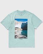 Glacier Print Short Sleeve T-Shirt