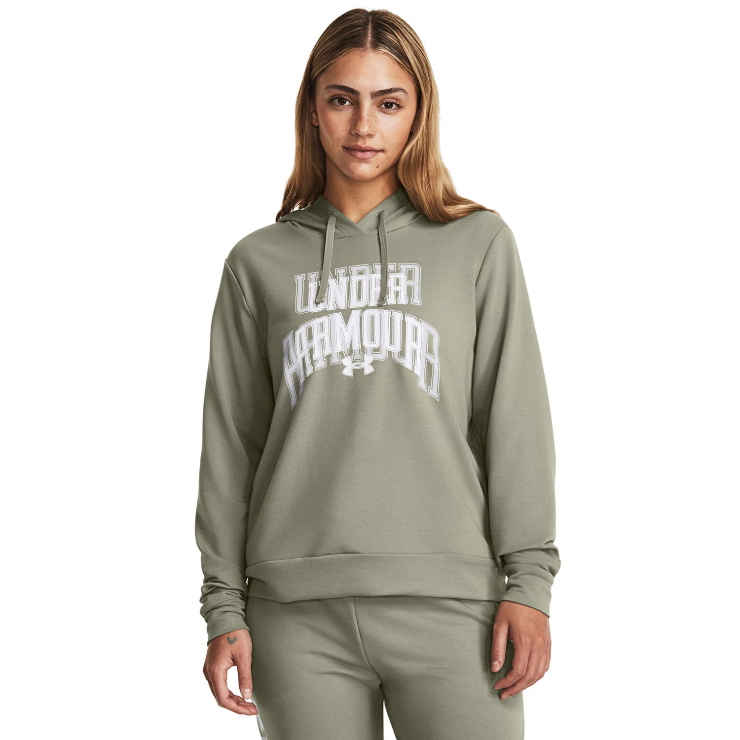 Mikina Under Armour Rival Terry Graphic Grove Green Zelené | 1379610-504, 0
