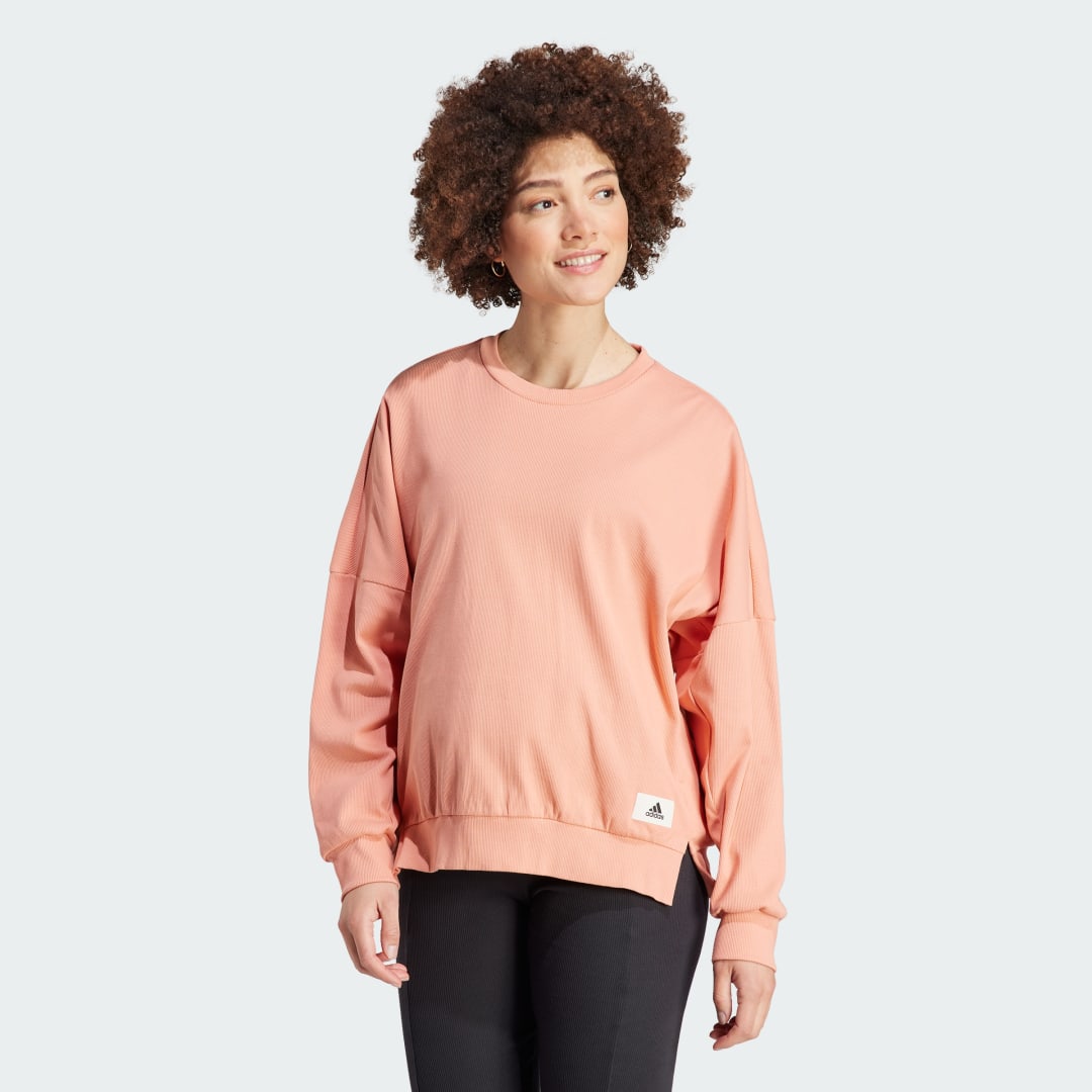 Ribbed Training Sweatshirt