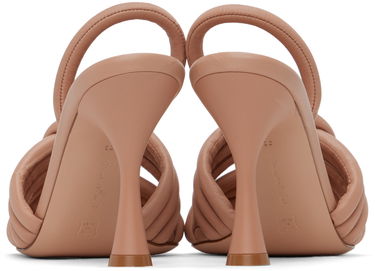 Tenisky a topánky Gianvito Rossi Ottavia Knotted Heeled Sandals Ružová | G32458.95LAC.NAP, 1