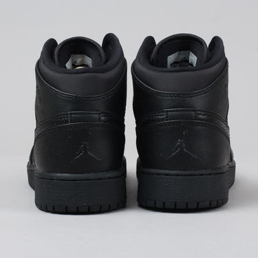 Tenisky a topánky Jordan Air Jordan 1 Mid ''Black White'' Čierna | 554724-034, 3