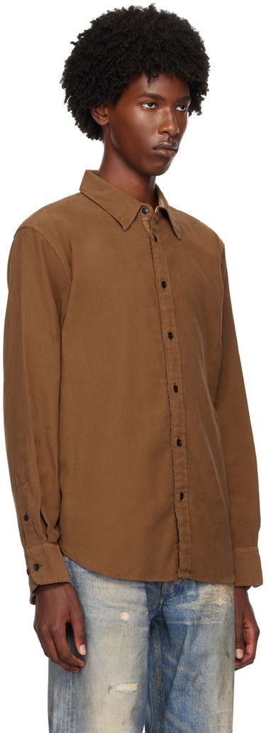 Košeľa rag & bone Rag & Bone Men's Finch Casual Shirt Hnedá | MBW24FA004CRML, 1