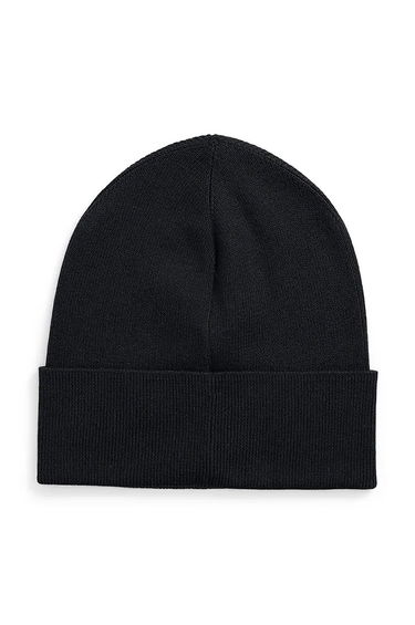 Kulicha Polo by Ralph Lauren Black Embroidered Logo Beanie Čierna | 449959339, 1