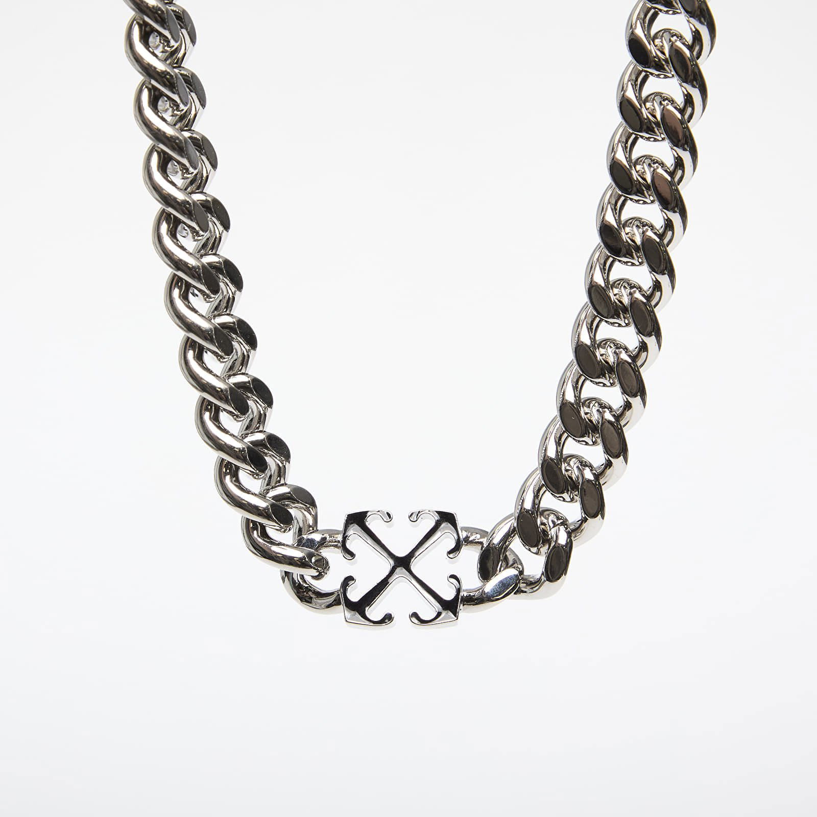 Chain Necklace With Enamel Arrow