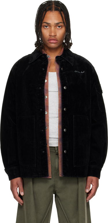 Košeľa Andersson Bell Andersson Bell Padded Velvet Denim Shirt Čierna | atb1374m, 0