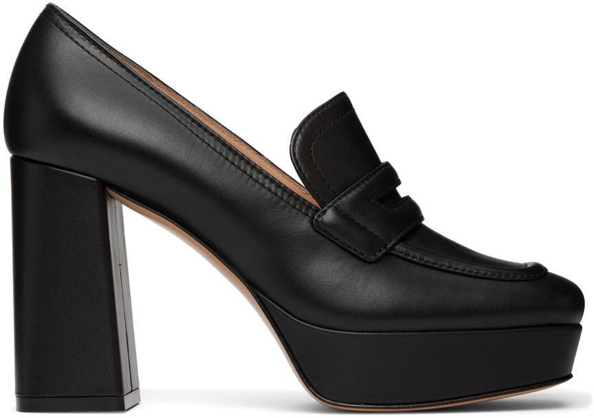 Tenisky a topánky Gianvito Rossi Platform Loafers Čierna | G25242.70RIC.VGI, 0