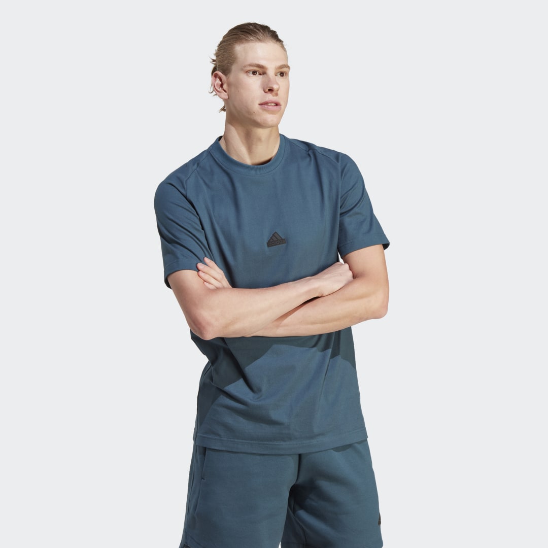Tričko adidas Originals Z.N.E. Tee Navy | IJ6130, 1